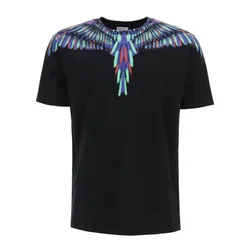 Áo Phông Marcelo Burlon 'Chalk Wings' T-Shirt Black Green FW20 Màu Đen