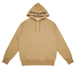 Áo Hoodie Dickies French Terry Embroidery Brand Logo Badge Khaki DK008718KHK Màu Nâu