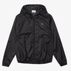 Áo Khoác Gió Lacoste Men's Sport Plain Hooded Water-Resistant Jacket BH1536 031 Size 46