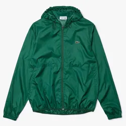 Áo Khoác Gió Lacoste Men's Sport Plain Hooded Water-Resistant Jacket BH1536 132 Size 46