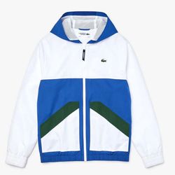 Áo Khoác Lacoste Men's Sport Contrast Hood Water-Resistant Jacket BH2102 GKZ Size XL