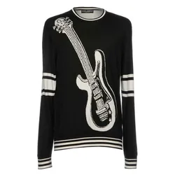 Áo Len Nam Dolce & Gabbana D&G Jumpers Màu Đen Size 46