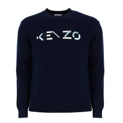 Áo Len Kenzo Sweater With Multicolour Logo Embroidery Size S