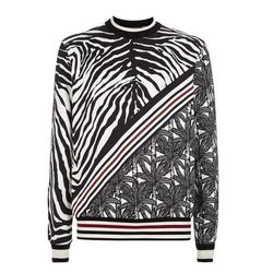 Áo Nỉ Nam Dolce & Gabbana D&G Zebra & Palm Tree Sweatshirt Size 44