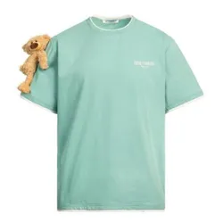 Áo Phông 13 De Marzo Short Sleeve Teddy Bear Tee Biscay Green