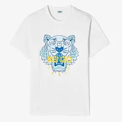 Áo Phông Kenzo Tiger T-shirt Màu Trắng