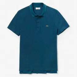 Áo Phông Lacoste Men's Regular Fit Pique Polo Shirt Màu Xanh Tối