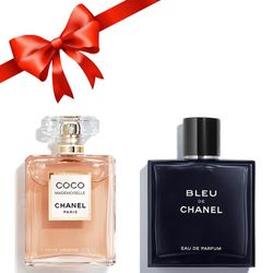 Combo Nước Hoa Chanel Bleu EDP 100ml + Chanel Mademoiselle EDP 100ml