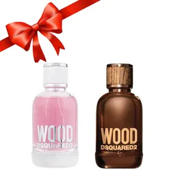 Combo Nước Hoa Dsquared2 Wood For Homme And Femme