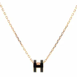 Dây Chuyền Hermès Mini Pop H GHW Màu Vàng