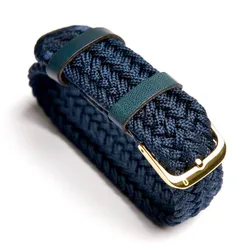 Dây Dạng Lụa KUMIHIMO Jusanuchi Knot MK-18NVNVYG Màu Xanh Navy