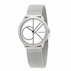 Đồng Hồ Nữ Calvin Klein CK Minimal Quartz White Dial Ladies Watch K3M5215X