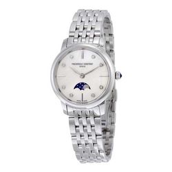 Đồng Hồ Frederique Constant Slimline Mother of Pearl Dial Diamond Watch FC-206MPWD1S6B