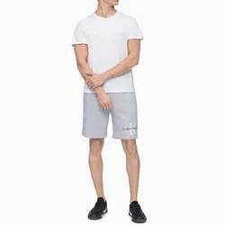 Quần Shorts Nỉ Nam Calvin Klein CK Màu Ghi Xám Size L