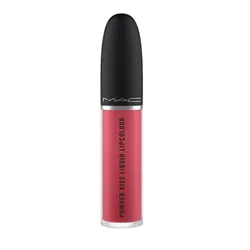 Son Kem Mac Powder Kiss Liquid Lipcolour 988 A Little Tamed Màu Hồng Đào