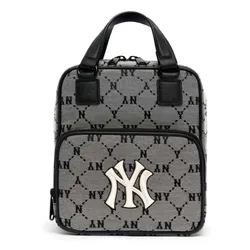 Túi MLB Monogram Diamond Jacquard Mini Backpack New York Yankees 3ABKS031N-50GRS