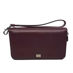 Túi Clutch Dolce & Gabbana D&G Màu Đỏ Đô