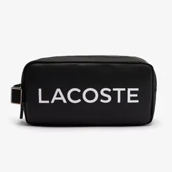 Túi Clutch Lacoste Men's L.12.12 Branded Zip Toiletry Bag Màu Đen