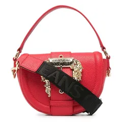 Túi Xách Versace Jeans Couture Logo-Buckle Shoulder Bag Màu Đỏ