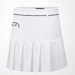 Váy Golf PGM Golf Skirt Cotton Soft - QZ041 Màu Trắng