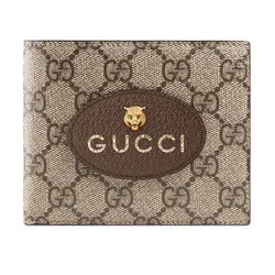 Ví Gucci Supreme Wallet Màu Nâu