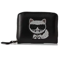 Ví Karl Lagerfeld K/Ikonik Choupette Small Folded Wallet Màu Đen