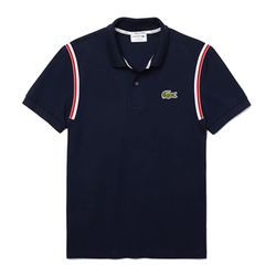 Áo Polo Lacoste Shoulder Strip Regular Fit Cotton Shirt PH9728 51 166 Màu Xanh Navy Size M