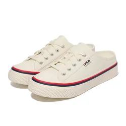 Giày Fila Unisex Scanline Mule Màu Trắng Kem