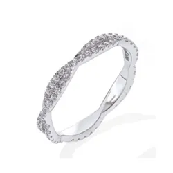 Nhẫn Nữ Phú Quý 00548139 Vàng Trắng