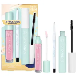 Set Trang Điểm Mini Tarte SEA Surfer Curl™ Clean Makeup Must-Haves Set 3 Món