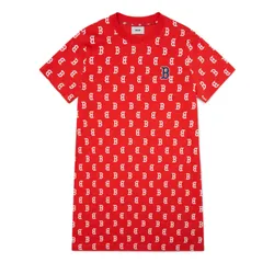 Váy MLB Monogram Boston Red Sox 3FOPM0123-43RDL Màu Đỏ