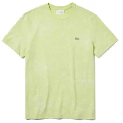 Áo Phông Lacoste Men's T-Shirt Z Ultralightgo Material With Round Neckline Motion Màu Xanh Nõn Chuối Size L