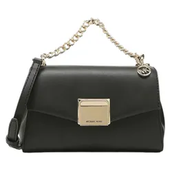 Túi Đeo Chéo Michael Kors MK Lita Small Leather Crossbody 35T0GXPC1O Màu Đen