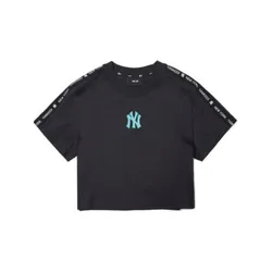 Áo Croptop Nữ MLB Women's Short Sleeve T-Shirt New York Yankees 3FTSA2023 Màu Đen