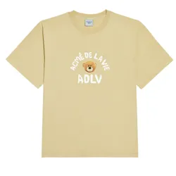 Áo Phông Acmé De La Vie ADLV Tshirt Baby Face – Teddy Bear Màu Beige