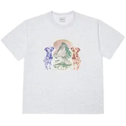 Áo Phông Acmé De La Vie ADLV Dalmatian Short Sleeve Tshirt Melange Màu Xám