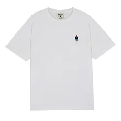 Áo Phông WHOAU Steve WHRAC2101U Tshirt Màu Trắng