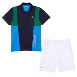 Bộ Thể Thao Lacoste Men’s Sport Graphic Breathable And Resistant Piqué DH0840-00 FWF Phối Màu Size M