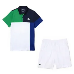 Bộ Thể Thao Men’s Lacoste Sport Breathable Colour-block Piqué DH0850-00 Phối Màu Size S