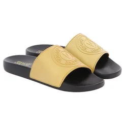 Dép Versace Jeans Couture 72YA3SQ3 Màu Vàng Size 43