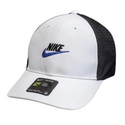 Mũ Nike Cap Heritage86 Swoosh AJ6721-010 Màu Trắng Đen