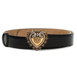 Thắt Lưng Dolce & Gabbana D&G Women's Devotion Buckle Belt BE1316-AK861-80999 Màu Đen