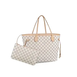 Túi Xách Nữ Louis Vuitton LV Neverfull Mm N41361 Màu Beige