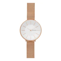 Đồng Hồ Skagen SKW2688 Cho Nữ Màu Vàng Hồng Mặt Trắng