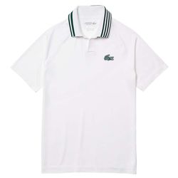 Áo Polo Men’s Lacoste Sport Shirt DH6930 1YU Màu Trắng Size S