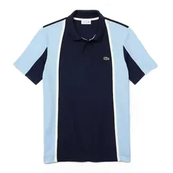 Áo Polo Nam Lacoste Heritage Regular Fit Colorblock Cotton Piqué Polo Shirt PH7681 9NX Màu Xanh Size 2