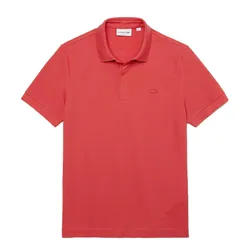 Áo Polo Lacoste Men's Paris Polo Shirt Regular Fit Stretch Cotton Piqué PH5522 Màu Hồng