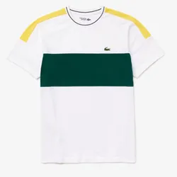 Áo Thun Lacoste Essential Chest Logo T-Shirt TH6940 Màu Trắng Xanh