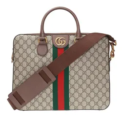 Cặp Xách Tay Nam Gucci Ophidia GG Briefcase 574793 K5IZT 8340 Màu Nâu Be