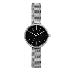Đồng Hồ Nữ Skagen SKW2596 Màu Bạc Mặt Đen